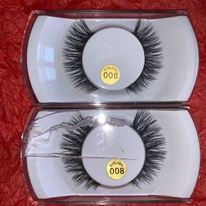 2 Mink 3D eyelashes